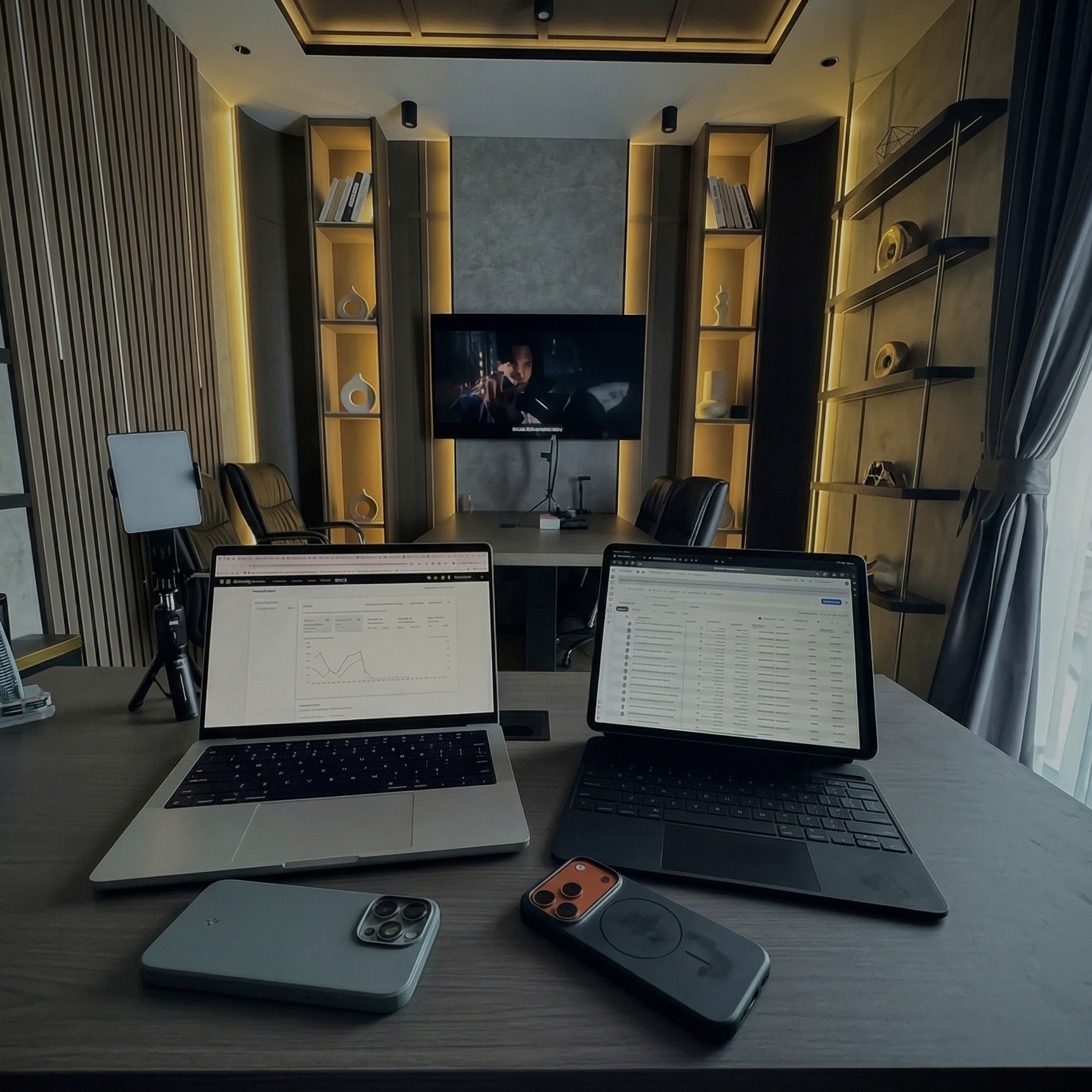 Man Using Laptop