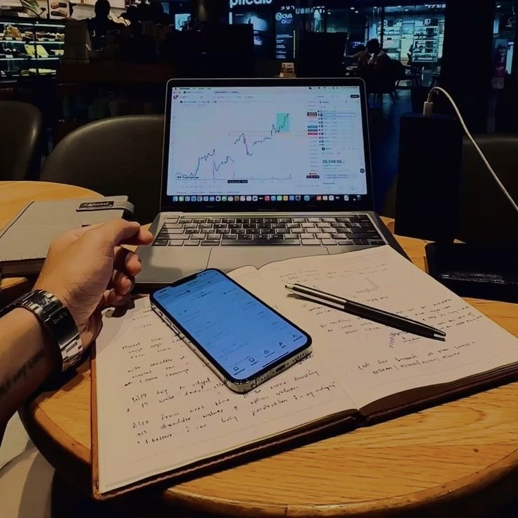 Man Using Tab